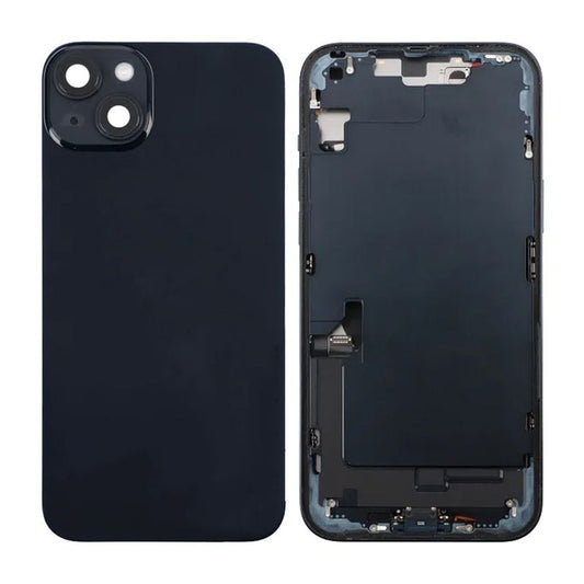 iPhone 14 Plus Baksida med Komplett Ram - Svart