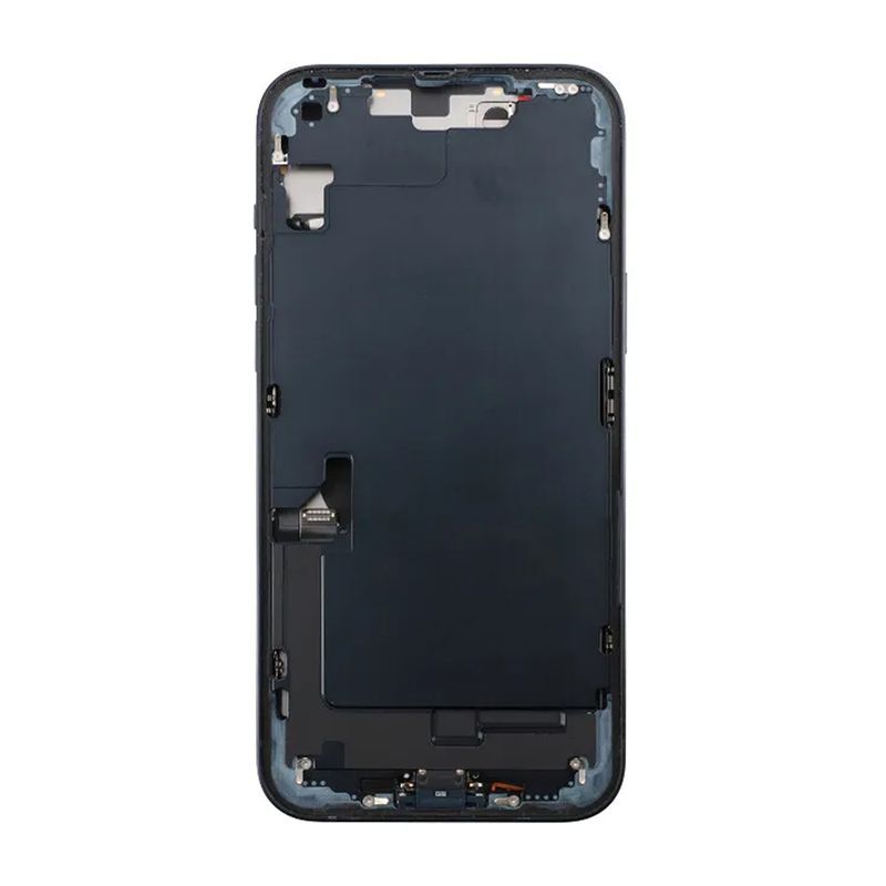 iPhone 14 Plus Baksida med Komplett Ram - Svart