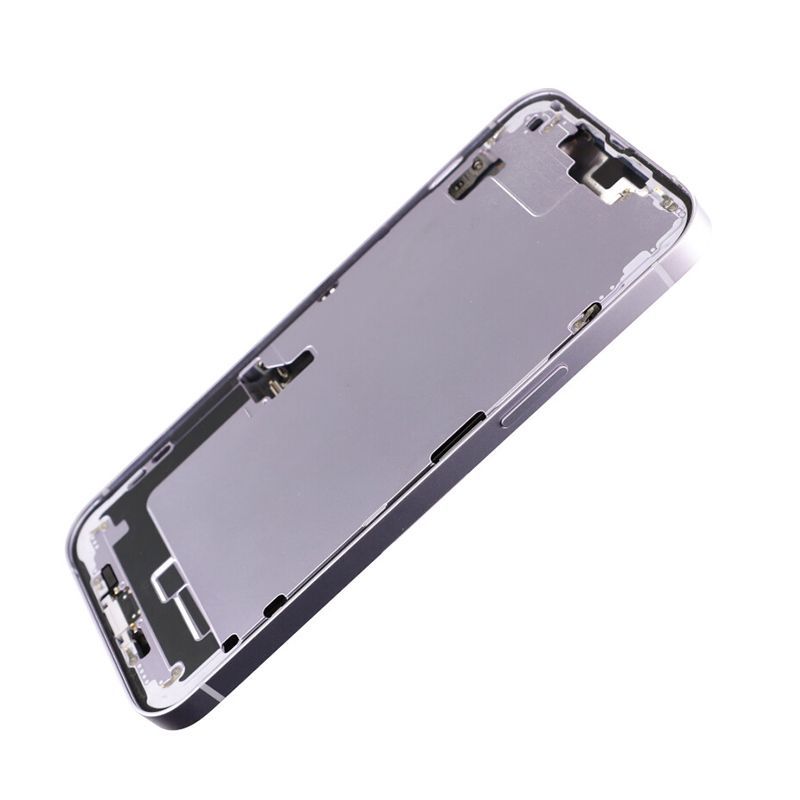 iPhone 14 Plus Baksida med Komplett Ram - Lila