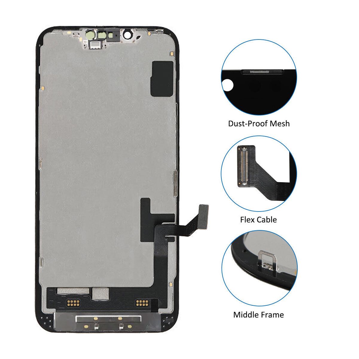 iPhone 14 Plus Skärm med LCD In-Cell RJ