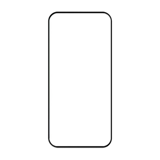 iPhone 14 Pro 3D Tempered Glass Screen Protector Black (Bulk)