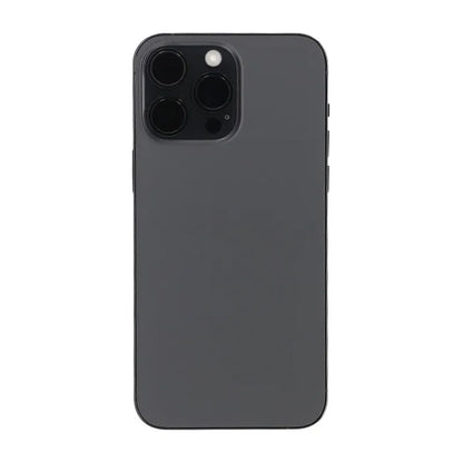 iPhone 14 Pro Max Back Cover Complete OEM Black With Small Parts