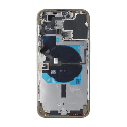 iPhone 14 Pro Max Back Cover Complete Original Gold With Small Parts