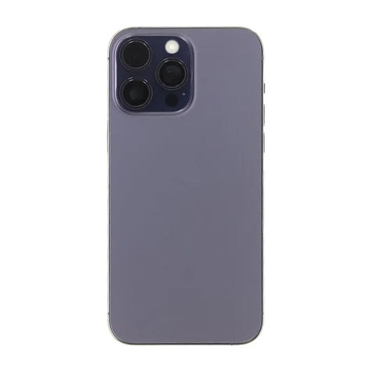 iPhone 14 Pro Max Back Cover Complete OEM Purple With Small Parts