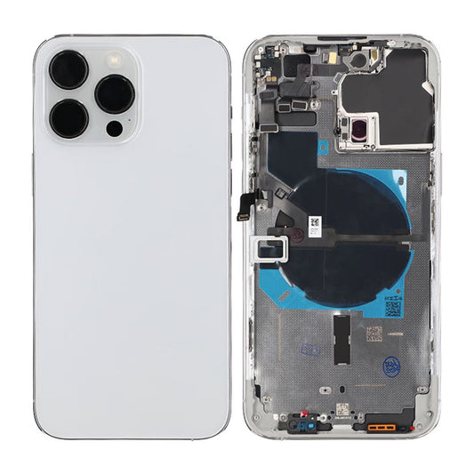iPhone 14 Pro Max Mittenram med smådelar OEM - Vit