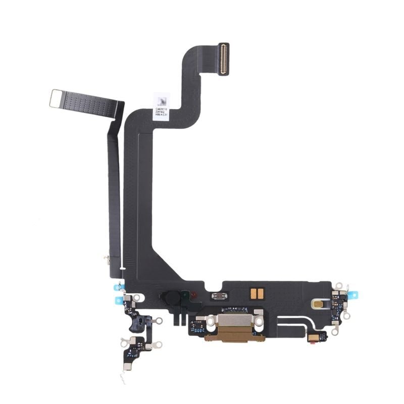 iPhone 14 Pro Max Charging Connector Flex Cable Gold Original