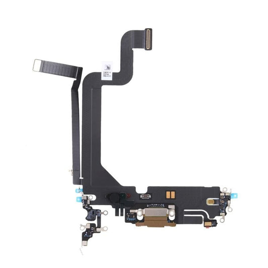 iPhone 14 Pro Max Charging Connector Flex Cable Gold Original