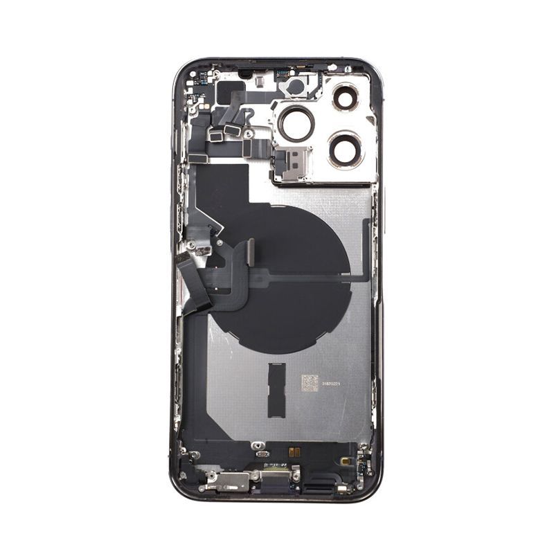 iPhone 14 Pro Max Back Cover with Full Frame - Purple