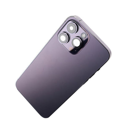 iPhone 14 Pro Max Back Cover with Full Frame - Purple