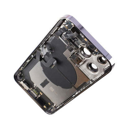 iPhone 14 Pro Max Back Cover with Full Frame - Purple