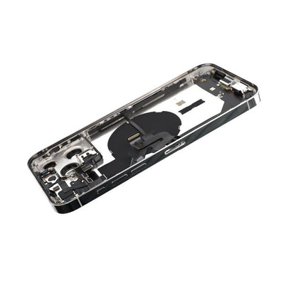 iPhone 14 Pro Max Back Cover with Full Frame - Silver