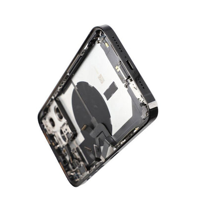 iPhone 14 Pro Max Back Cover with Full Frame - Black