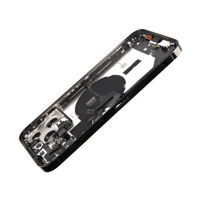 iPhone 14 Pro Max Back Cover with Full Frame - Black
