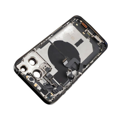iPhone 14 Pro Max Back Cover with Full Frame - Black