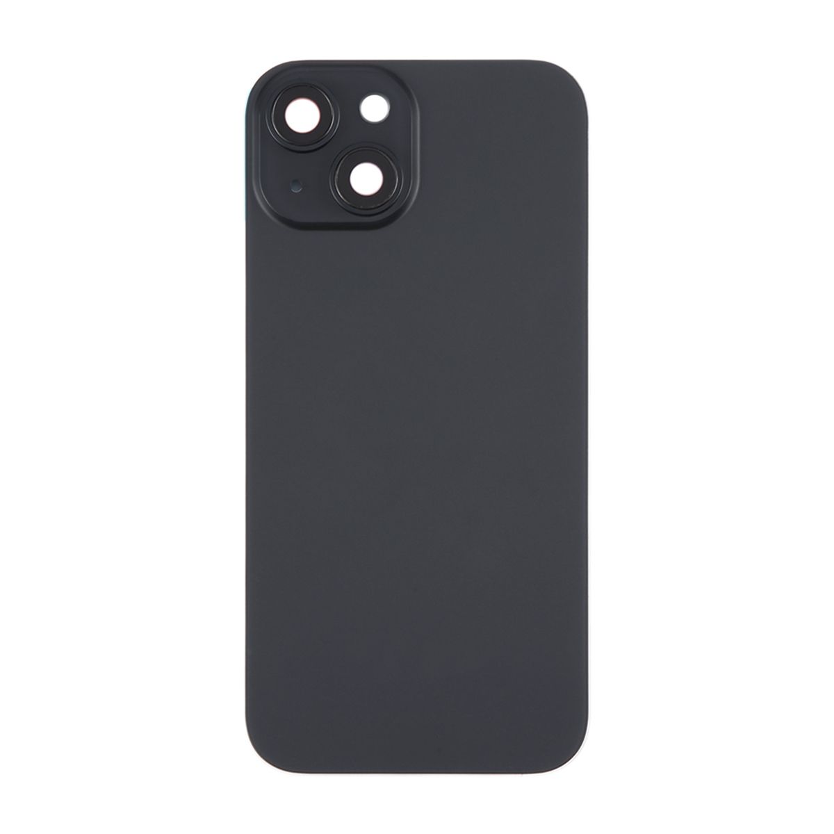 iPhone 15 Baksida Glas med Magnet och Kameralins - Svart