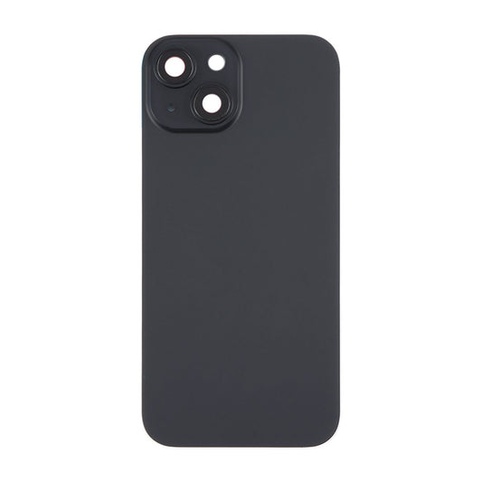 iPhone 15 Baksida Glas med Magnet och Kameralins - Svart