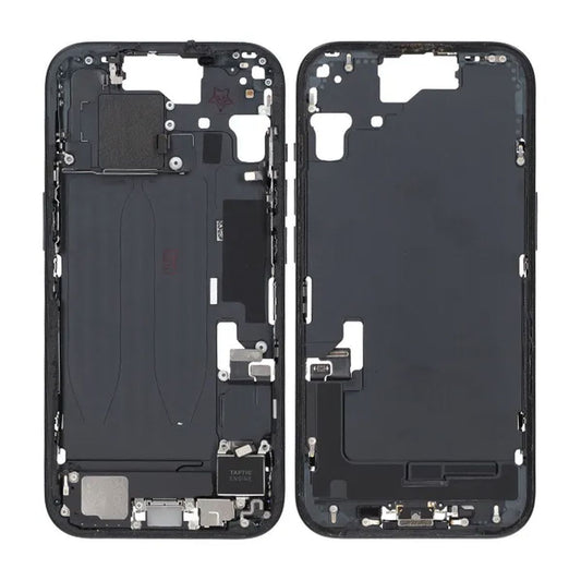 Mittenram med smådelar för iPhone 15 - Vit OEM