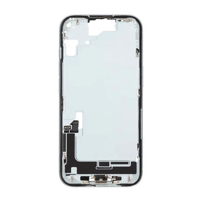 Mittenram med smådelar för iPhone 15 - Blå OEM