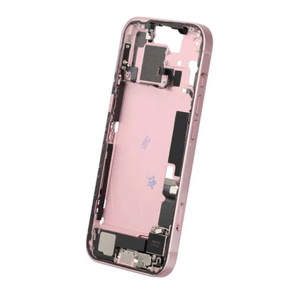 Mittenram med smådelar för iPhone 15 - Rosa OEM