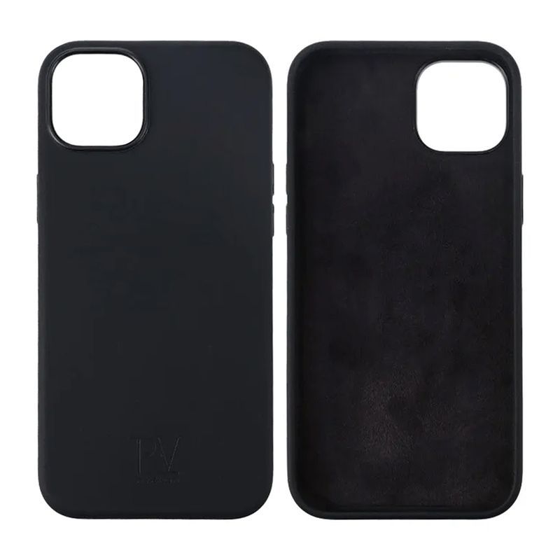 iPhone 15 Mobilskal Silikon Rvelon - Svart