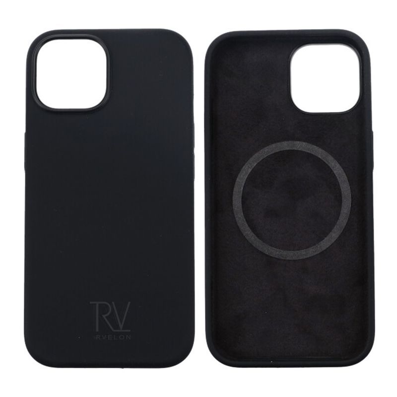 iPhone 15 Case - Silicone With Magsafe Rvelon Black