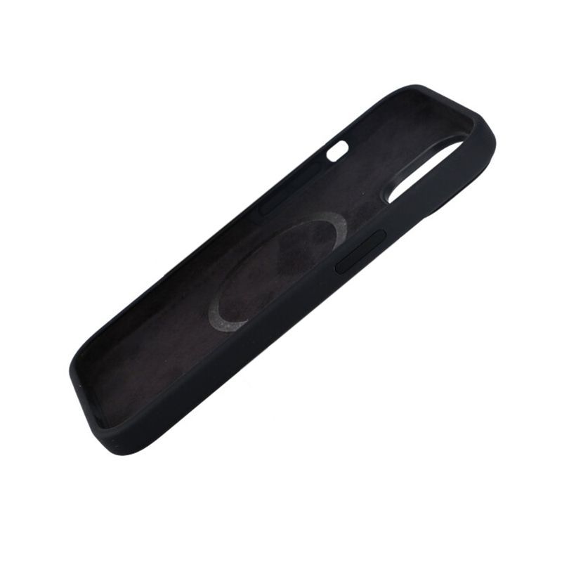 iPhone 15 Case - Silicone With Magsafe Rvelon Black