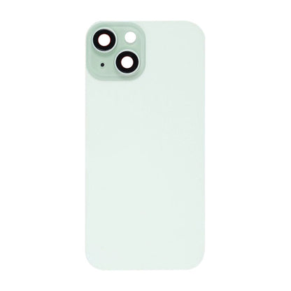 iPhone 15 Plus Baksida Glas med smådelar - Grön