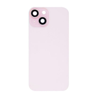 iPhone 15 Plus Back Glass with small parts - Pink