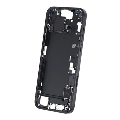 Mittenram med smådelar för iPhone 15 Plus - Svart OEM