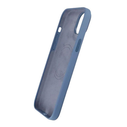iPhone 15 Plus Silikonskal Rvelon MagSafe - Blå