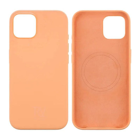 iPhone 15 Plus Case Silicone With MagSafe Rvelon Yellow