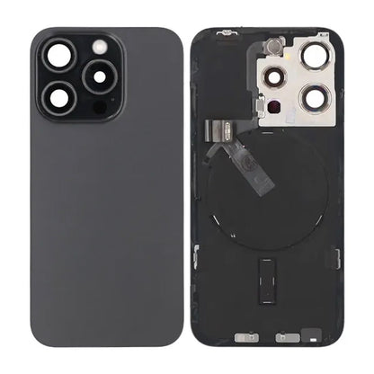 iPhone 15 Pro Back Cover Glass Original Black