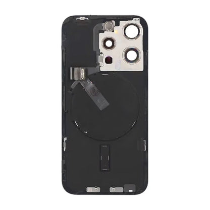 iPhone 15 Pro Back Cover Glass Original Natural Titanium