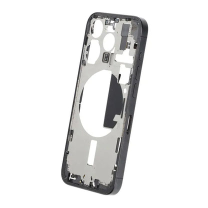 iPhone 15 Pro Back Cover Middle Frame Original Black With Small Parts