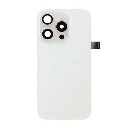 iPhone 15 Pro Baksida Glas Komplett OEM - Titanvit