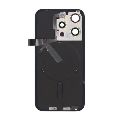 iPhone 15 Pro Baksida Glas Komplett OEM - Titanvit
