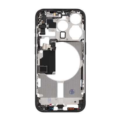 iPhone 15 Pro Middle Frame with Small Parts OEM - Titanium Black