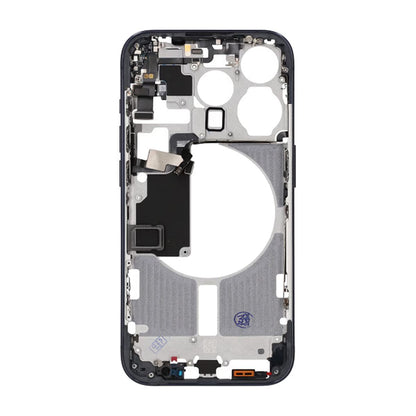 iPhone 15 Pro Mittenram med smådelar OEM - Titanblå