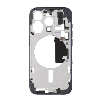 iPhone 15 Pro Mittenram med smådelar OEM - Titanblå