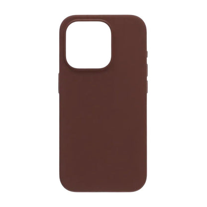 iPhone 15 Pro Case - Silicone With Magsafe Rvelon Earthy Brown