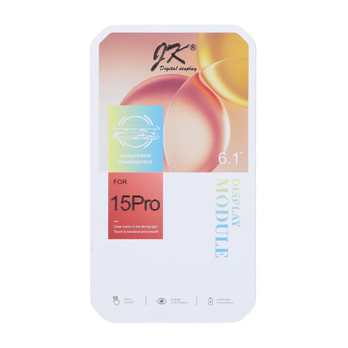 iPhone 15 Pro JK In-Cell LCD Display High Quality Black