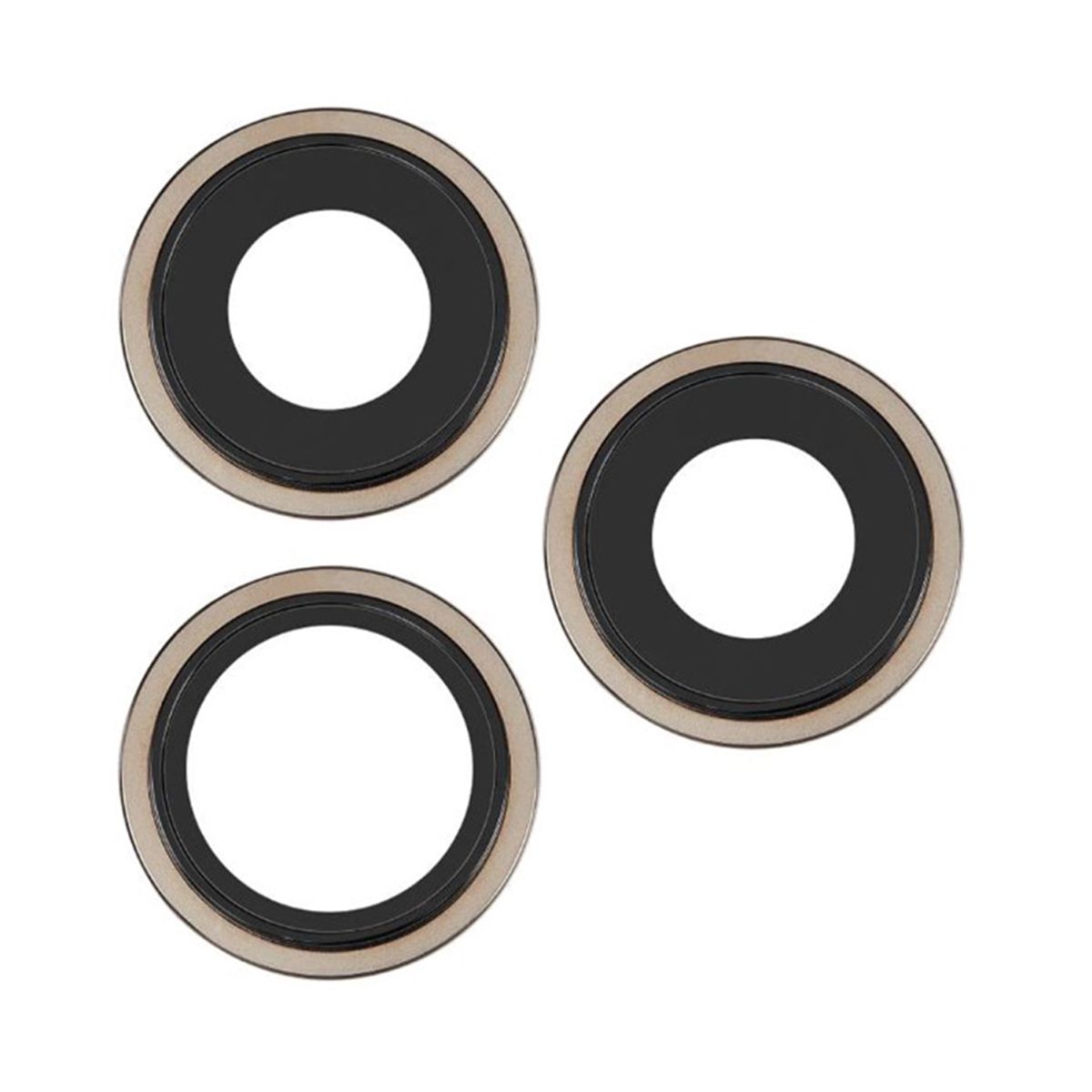Kameralins med metallram iPhone 15 Pro Max - Naturlig Titan