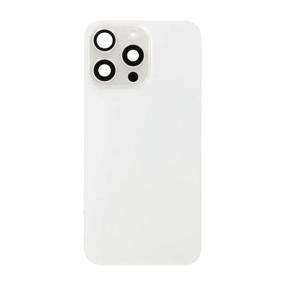 iPhone 15 Pro Max Baksida Glas Komplett OEM - Vit