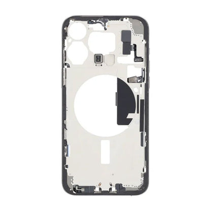 Mittenram med smådelar för iPhone 15 Pro Max - Naturlig Titan OEM