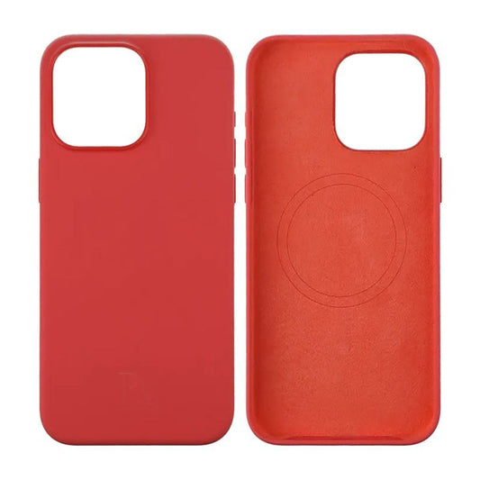 iPhone 15 Pro Max Case - Silicone With Magsafe Rvelon Red