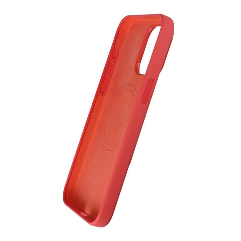 iPhone 15 Pro Max Case - Silicone With Magsafe Rvelon Red