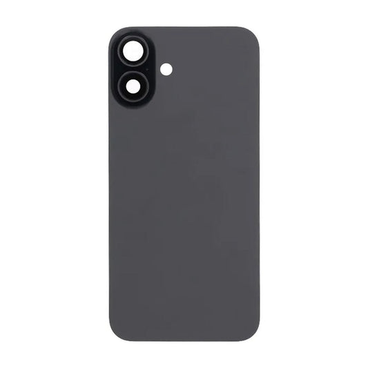 iPhone 16 Back Glass with Magnet and Camera Lens - Black