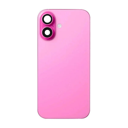 iPhone 16 Baksida Glas med smådelar - Rosa