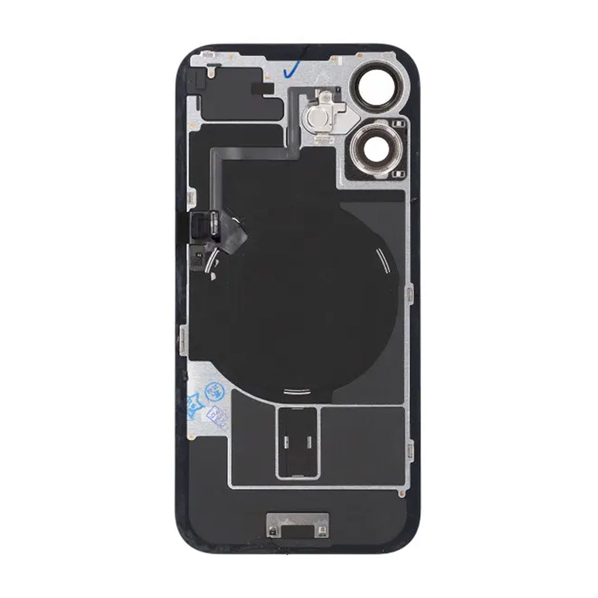 iPhone 16 Baksida Glas Komplett OEM - Grön