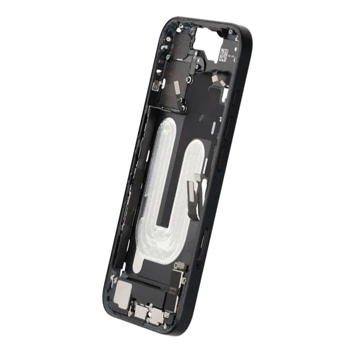 Mittenram med smådelar för iPhone 16 - Svart OEM